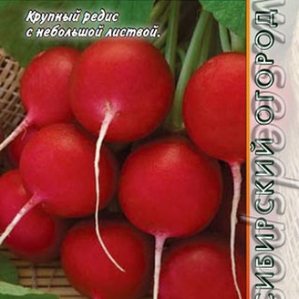 Редис Кримсон Гиант Глоб, 1 г Wing Seed