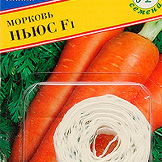 Морковь Ньюс F1 (на ленте), 6 метров