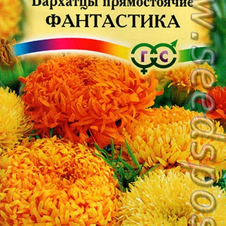 Бархатцы прямостоячие Фантастика, Смесь, 0,1 г